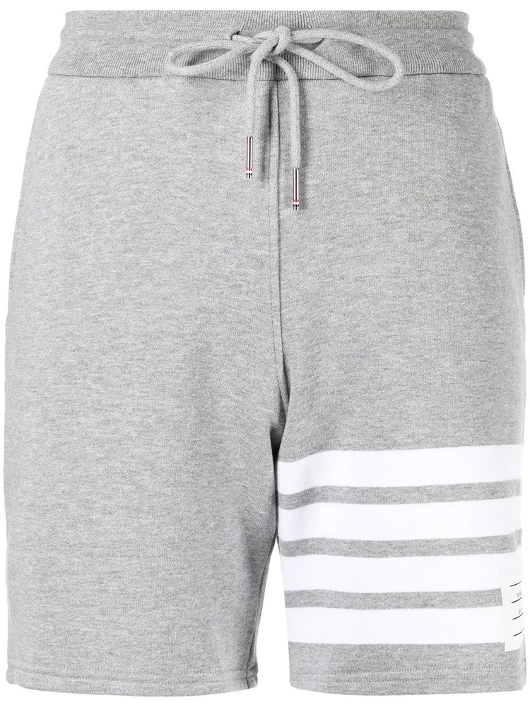 four-bar stripe track shorts