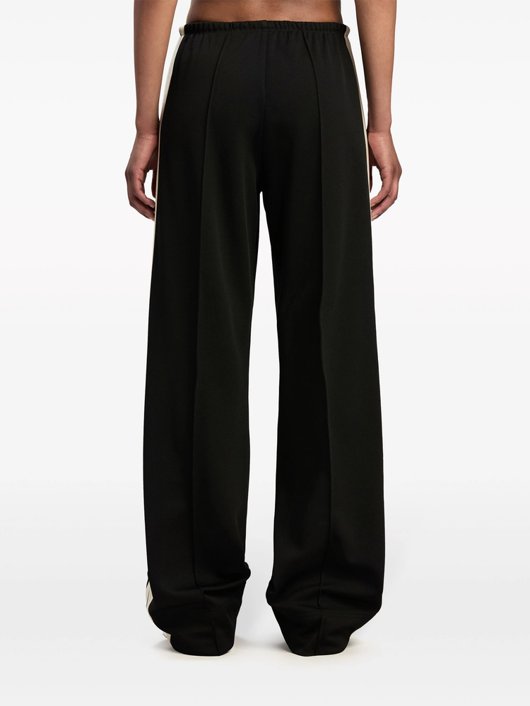 classic logo-embroidered wide-leg track pants