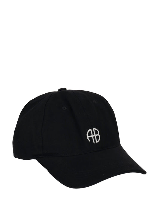 JEREMY BASEBALL CAP AB - BLACK DENIM