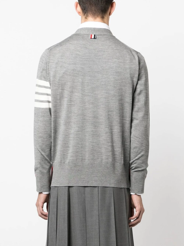 V-neck cardigan