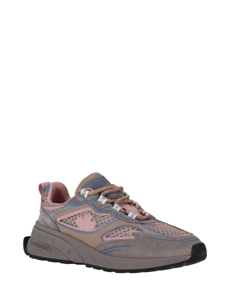 Lace-Up Low Top Sneakers