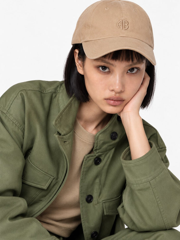 JEREMY BASEBALL CAP AB CORDUROY - BEIGE