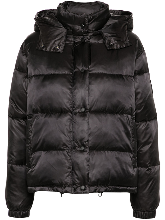 Love Birds-patch puffer jacket