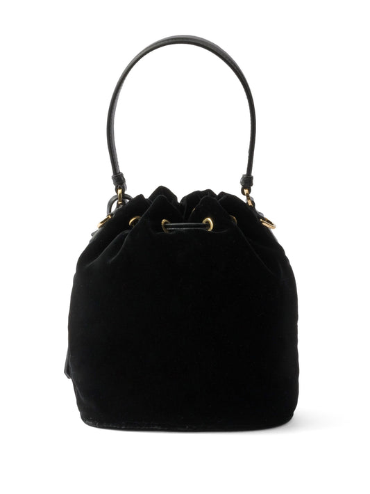 Re-Edition velvet mini-bag