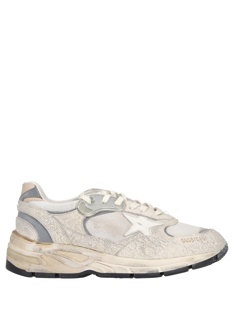 RUNNING DAD NEW NET AND SUEDE UPPER LEATHER STAR AND HEEL SUEDE SPUR