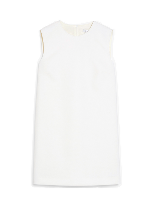 Fiuggi wool canvas sleeveless dress