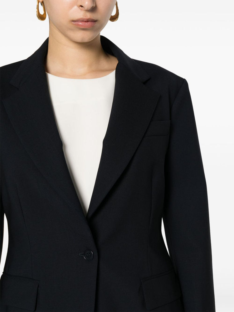 single-breasted blazer