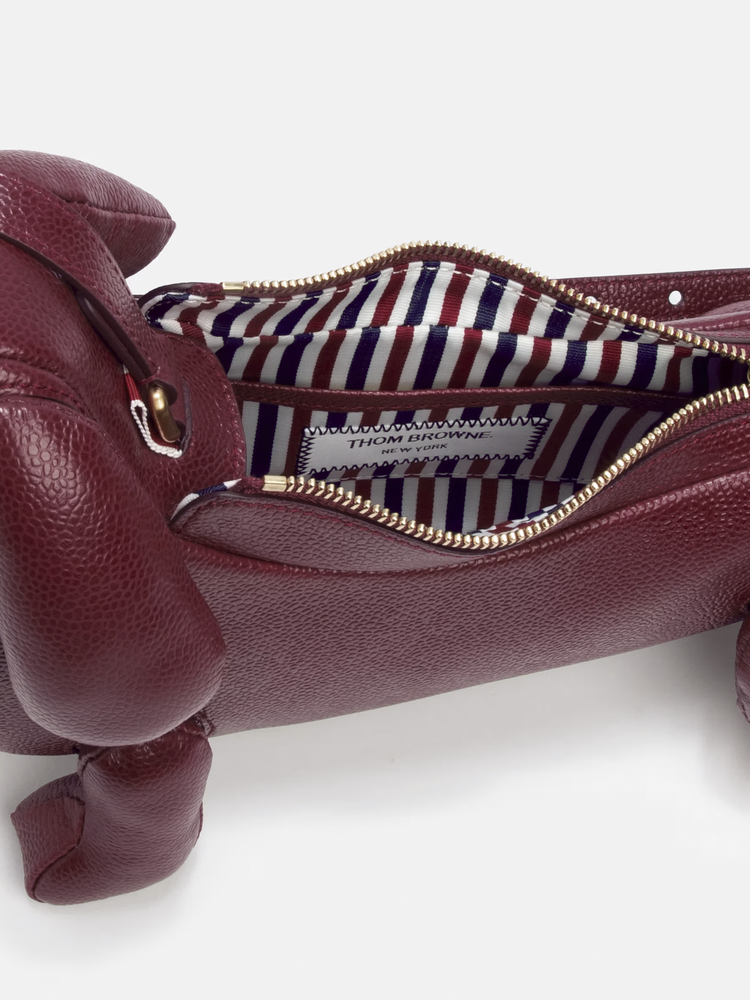Hector pebbled leather shoulder bag