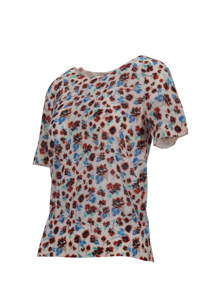 WOMENS KNITTED SS TOP