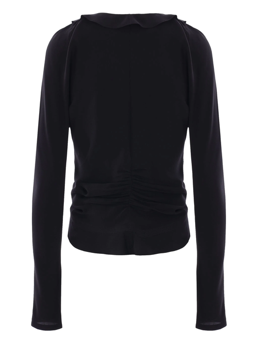 crepe de chine blouse