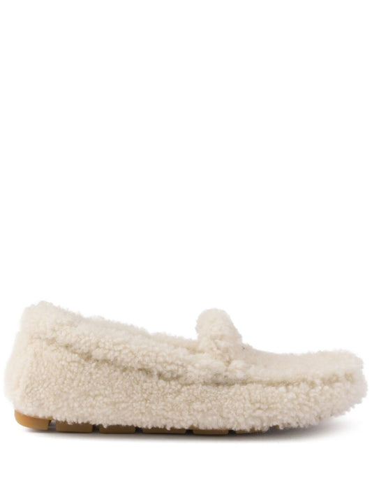 shearling driving shoes