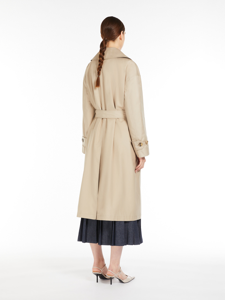 MTrench double-breasted trench coat in water-repellent twill