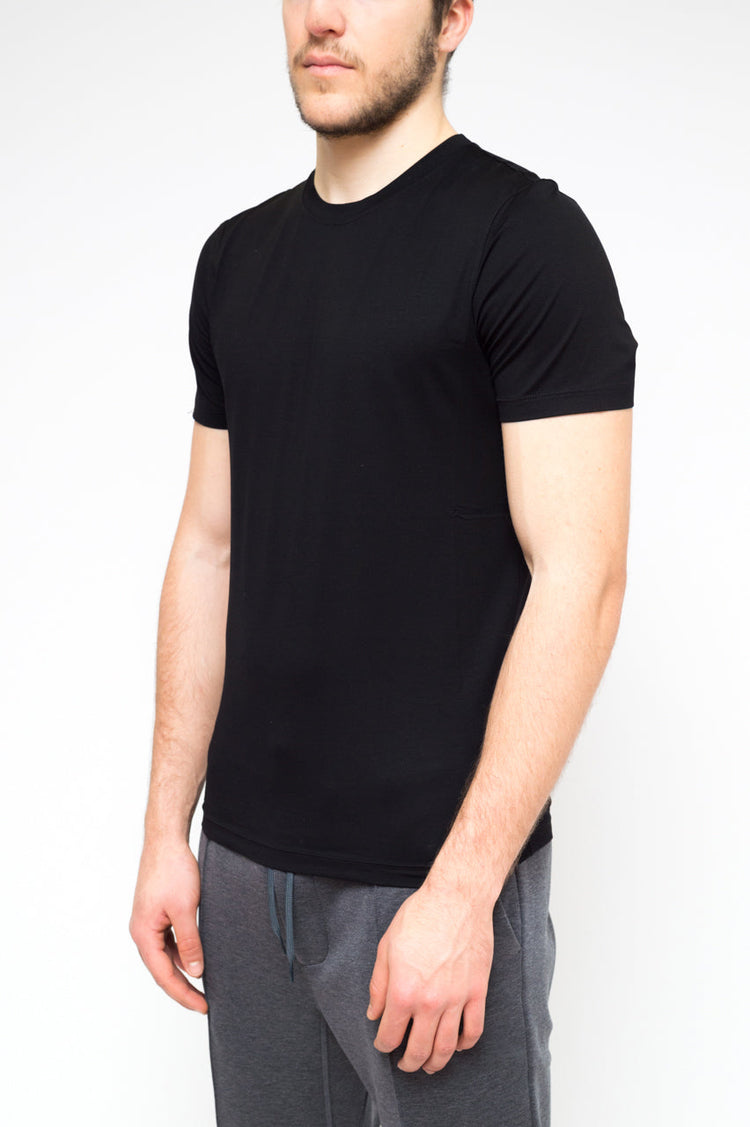 PRADA crew neck t-shirt black