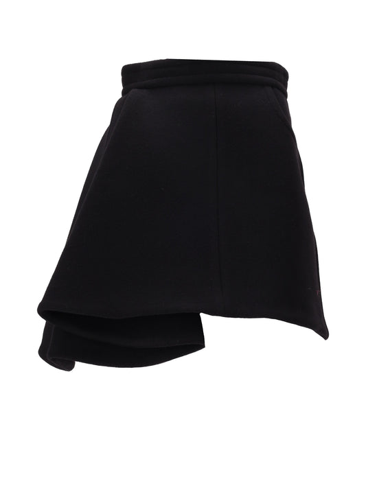 ASYMMETRICAL MINI SKIRT