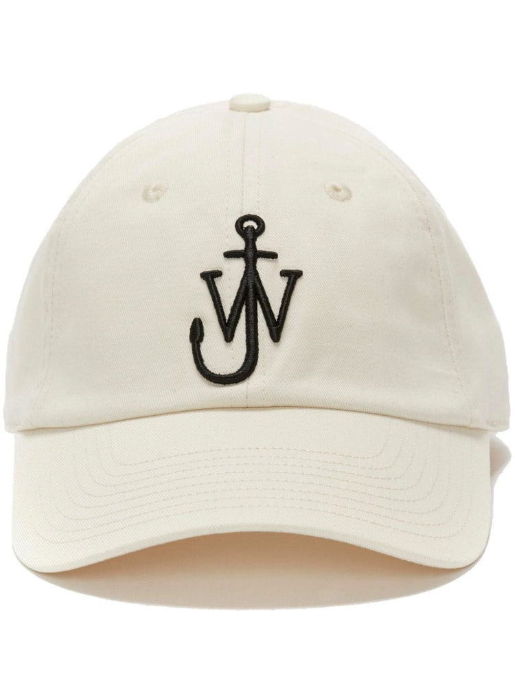 logo-embroidered cotton cap