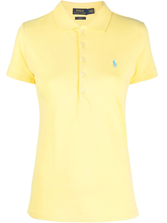 Julie logo-embroidered polo shirt