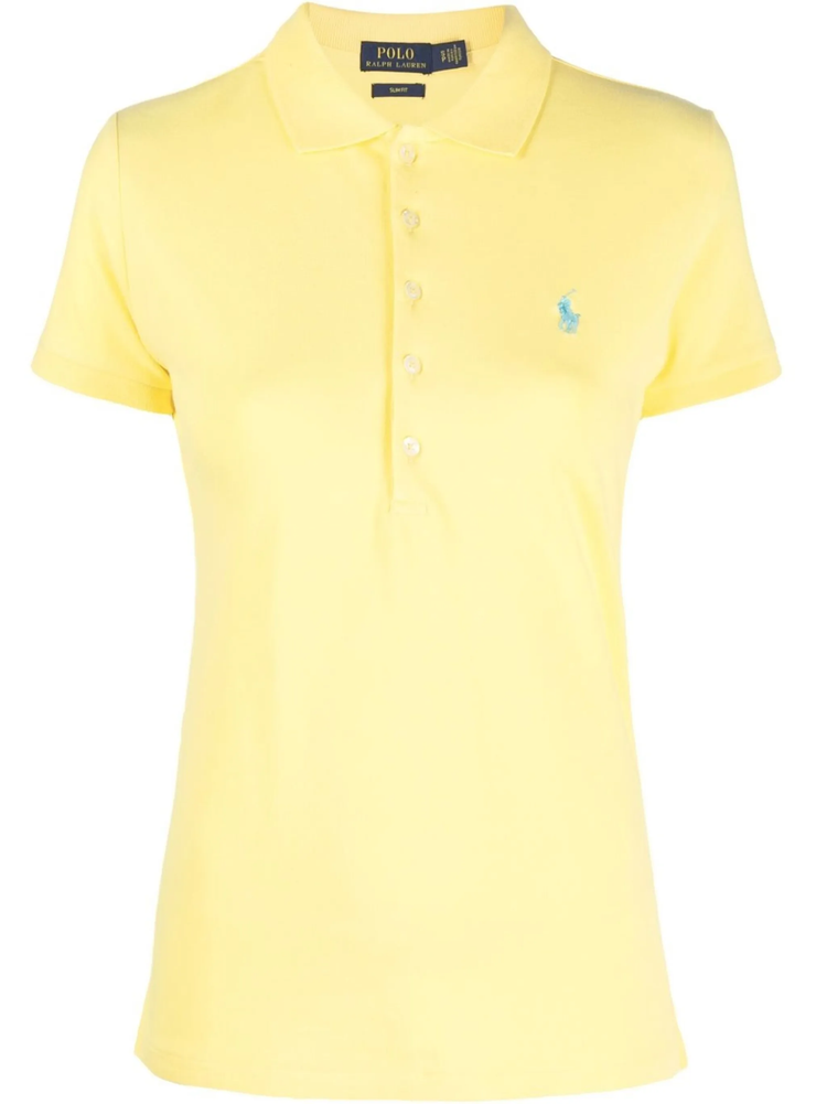 Julie logo-embroidered polo shirt