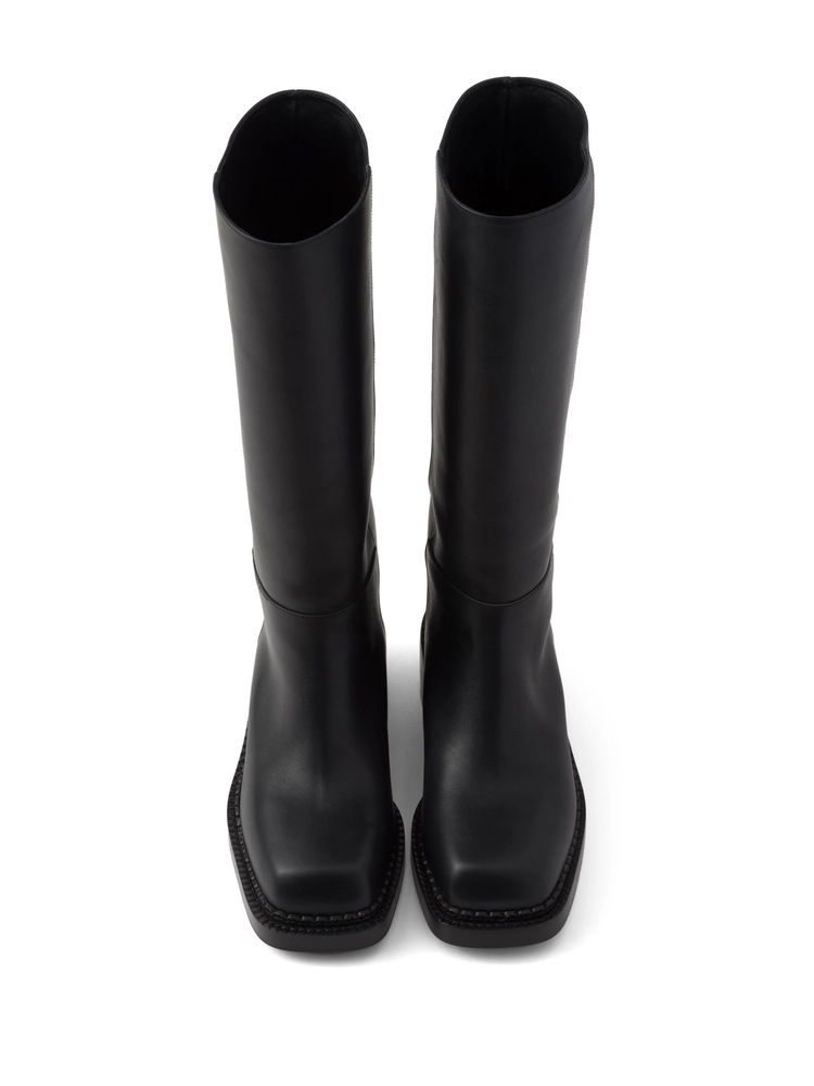 knee-high 55mm leather boots