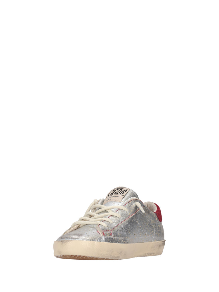 SUPER STAR LAMINATED SUEDE UPPER SUEDE STAR AND HEEL