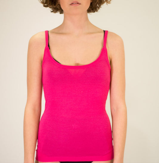 LA ROSE tank fucsia