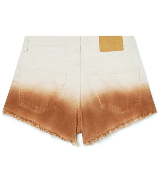 SHADES OF EDEN DENIM SHORTS OFF WHITE BU