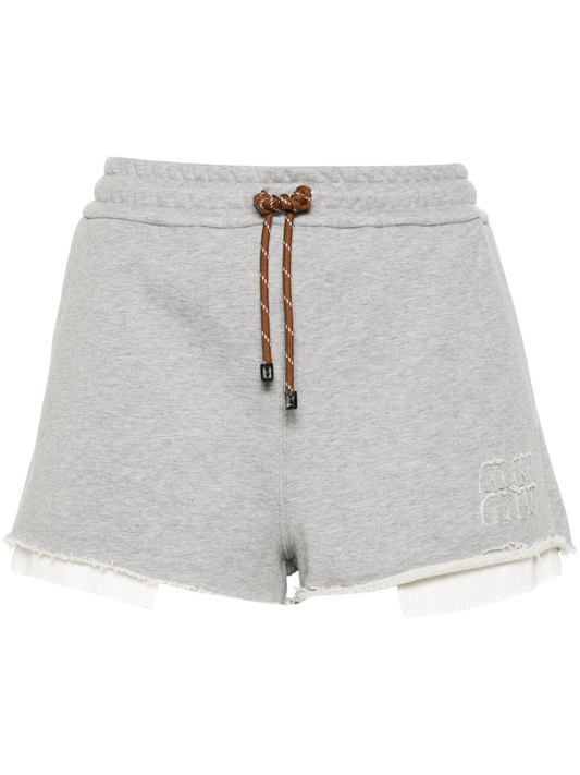 cotton fleece shorts