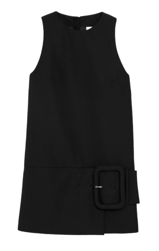 ROBE MINI AVEC CEINTURE A GROSSE BOUCLE