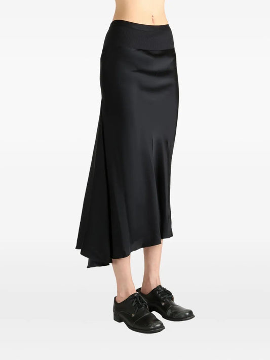 A LINE BIAS SKIRT