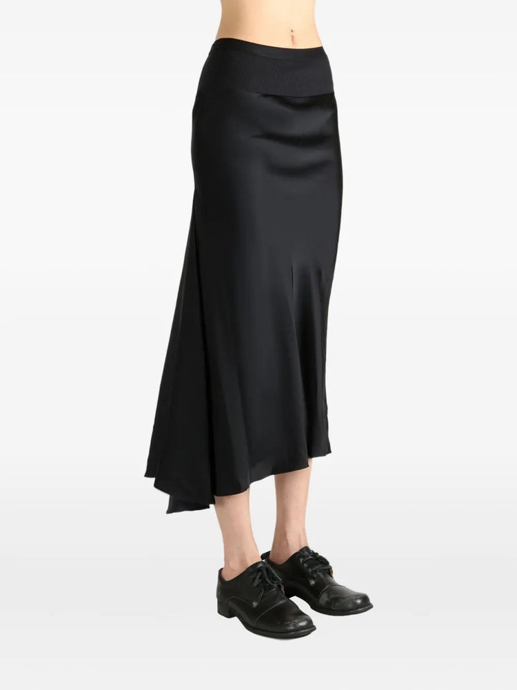 A LINE BIAS SKIRT