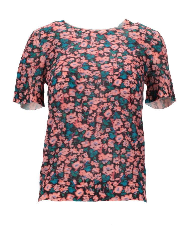 WOMENS KNITTED SS TOP