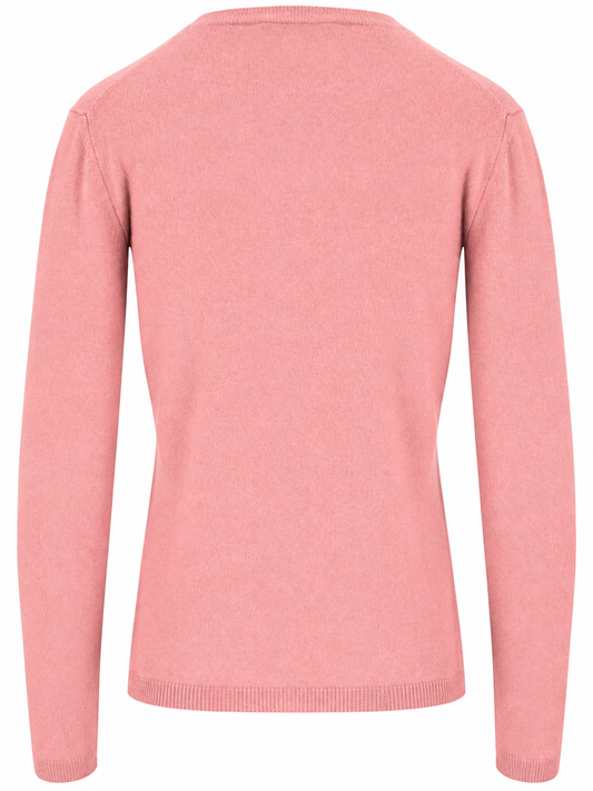 LA Rose cardigan cashmere