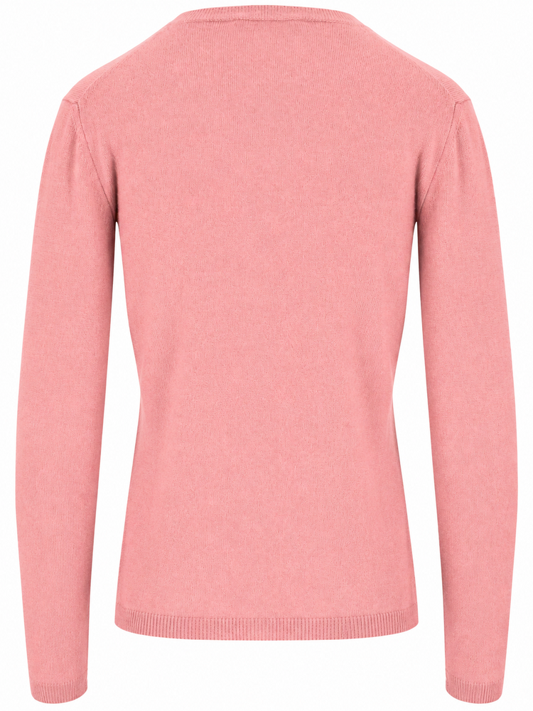 LA Rose cardigan cashmere