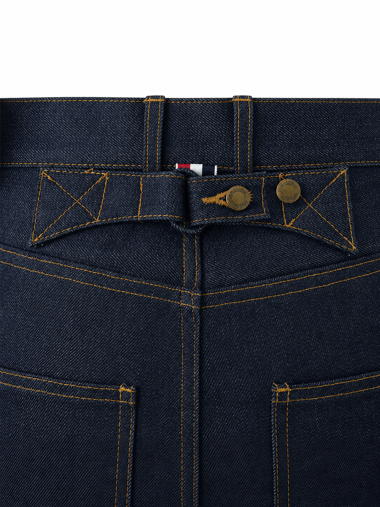 DENIM 5 POCKETS TROUSER IN JAPANESE SELVEDGE DENIM