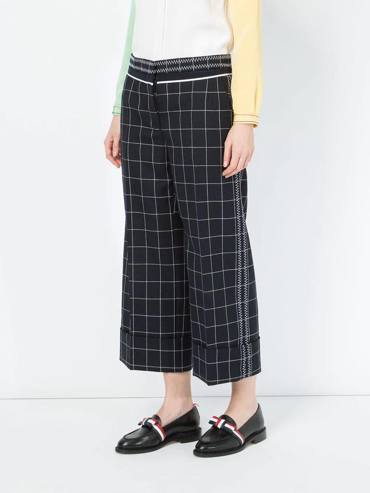 THOM BROWNE checked tailored pants