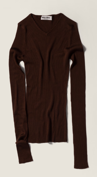 SCOLLO V SILK RIBS F.21