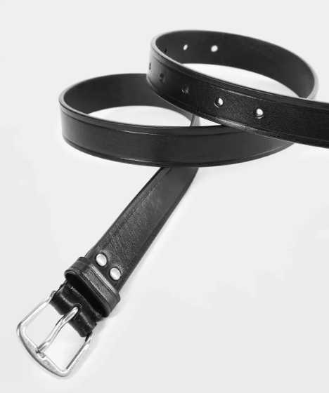 WILLOW 2,5 CM BELT OILY CALF SKIN