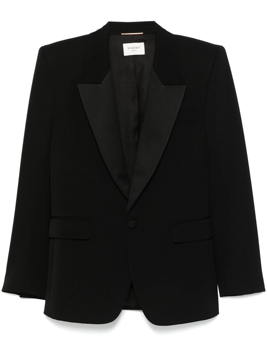 grain-de-poudre blazer