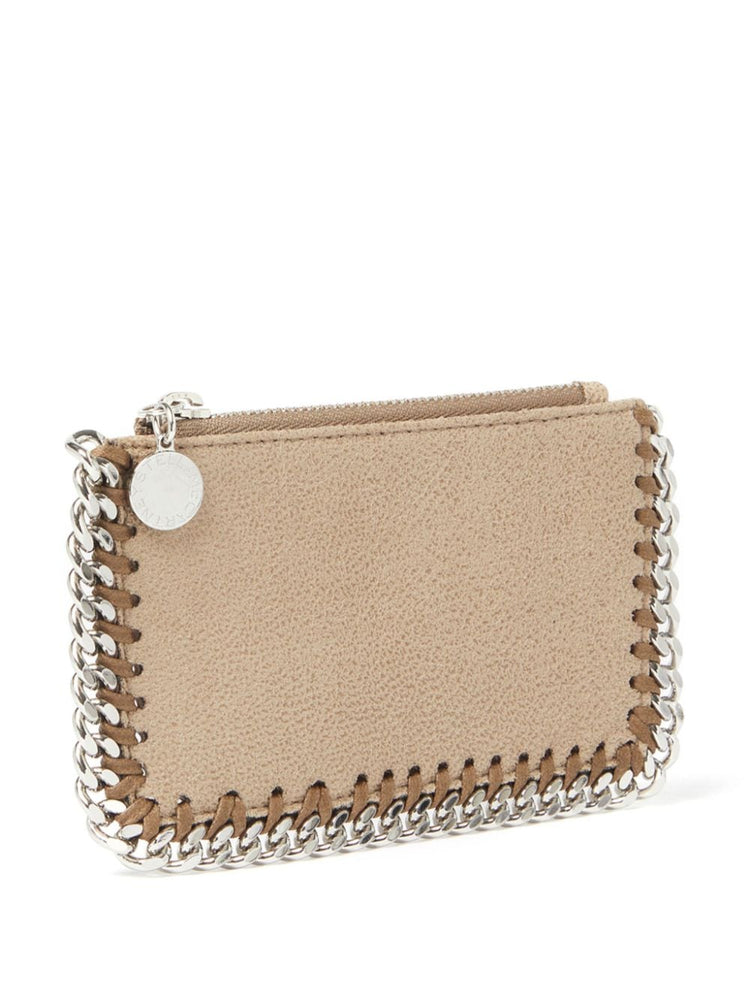 Falabella chain-trim wallet