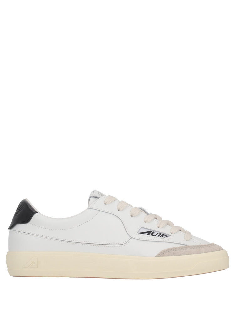 WINDSCAPE LOW WOM LEAT/SUE WHT/BLK
