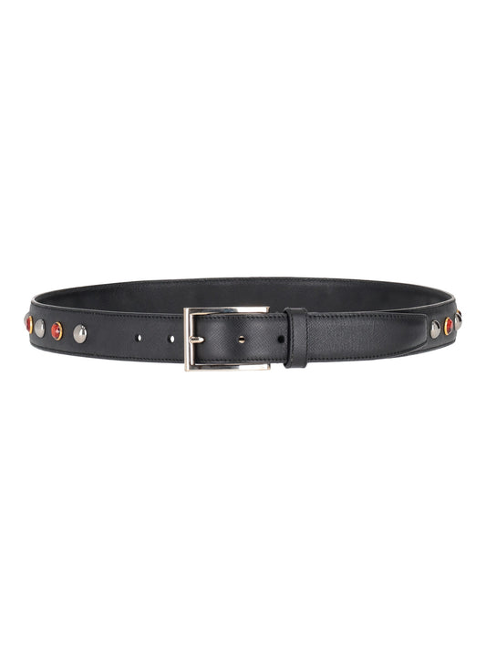PRADA fabric buckle belt