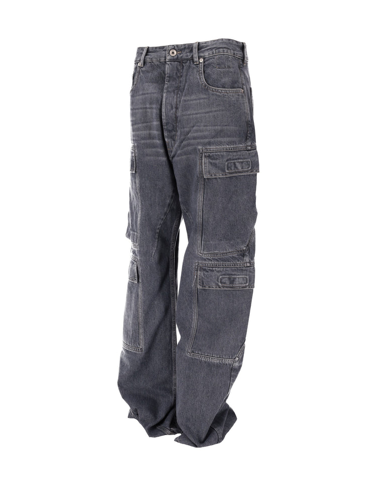DRKSHDW DOUBLE CARGO JEANS