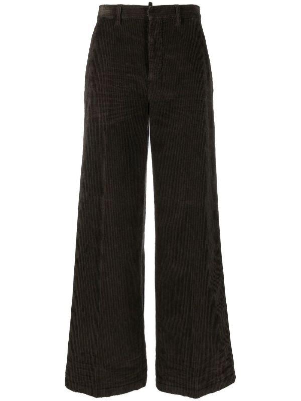 DSQUARED2 wide-leg corduroy trousers