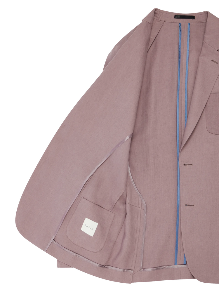 linen buttoned jacket
