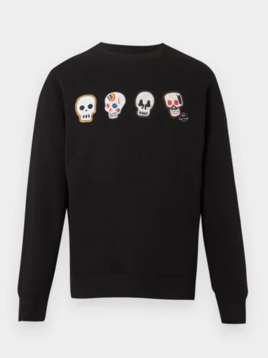 MENS CASUAL FIT SWEATSHIRT SKULLS