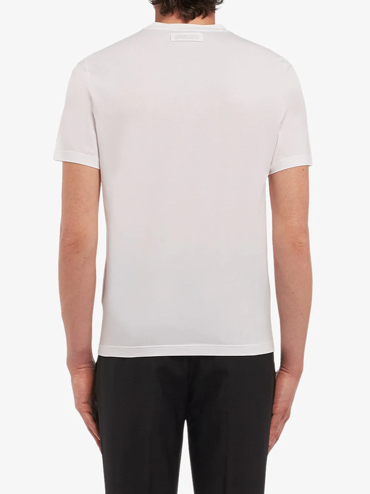 PRADA crew neck t-shirt black