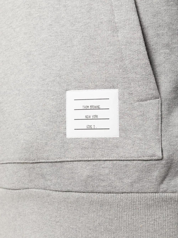 HOODIE PULLOVER W/ CB RWB STRIPE IN CLASSIC LOOPBACK
