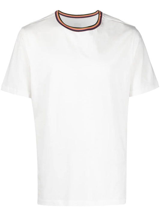 PAUL SMITH contrast-trim T-shirt