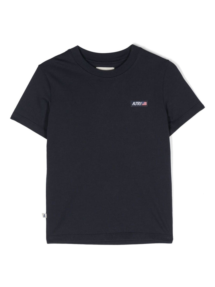 appliqué-logo T-shirt