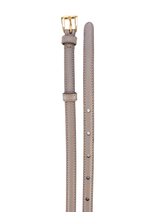Prada belt clay 1 cm saffiano argilla