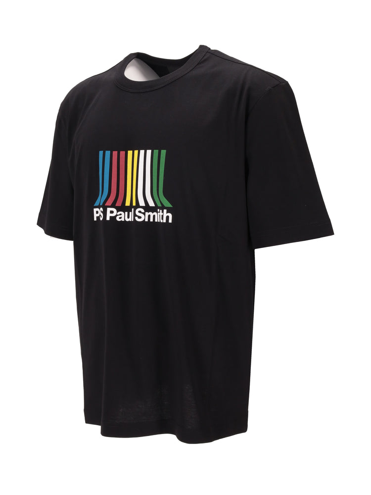 MENS CASUAL FIT SS T SHIRT PS STRIPE